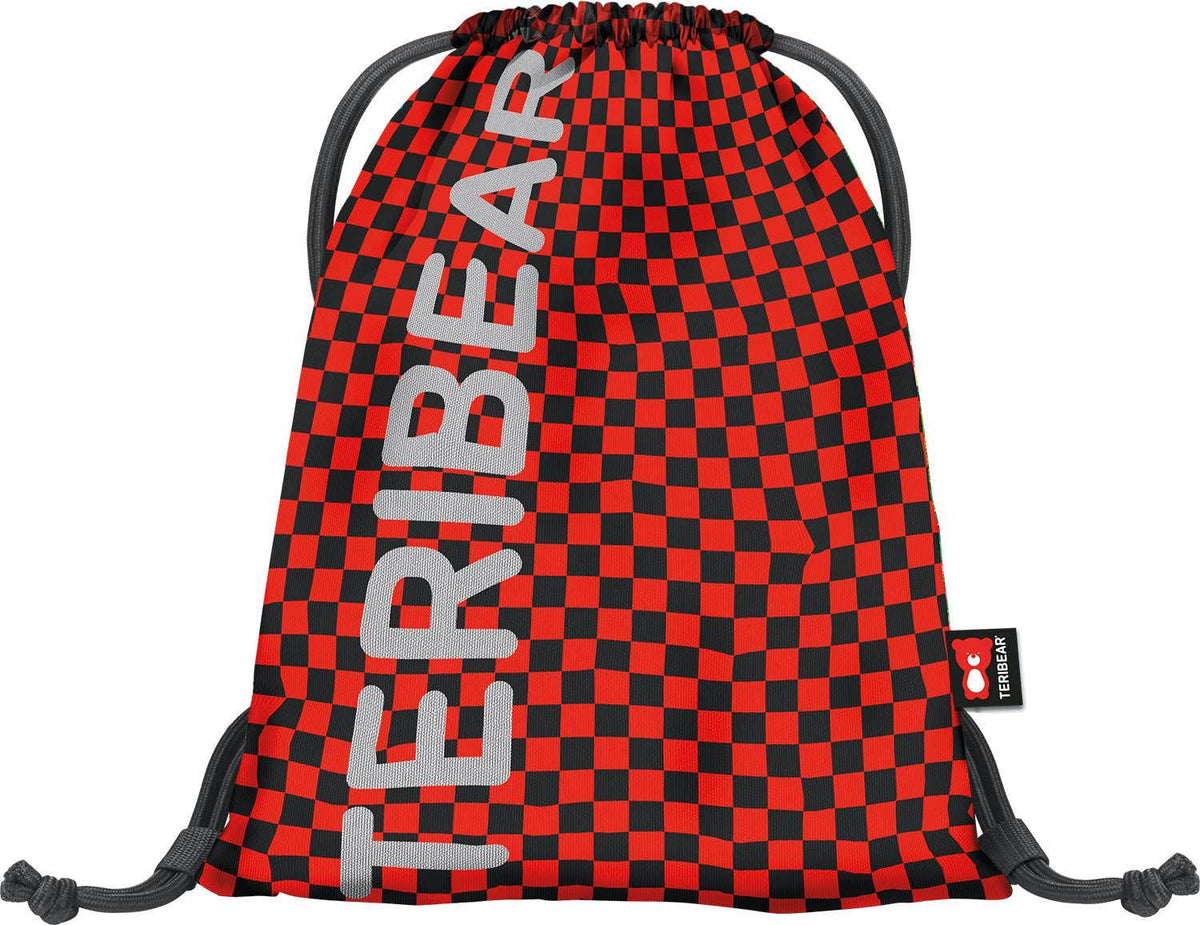 Tornazsák Skate TERIBEAR piros