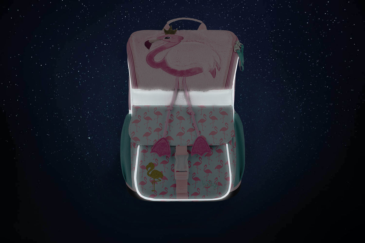 Zippy Flamingo III iskolatáska-szett